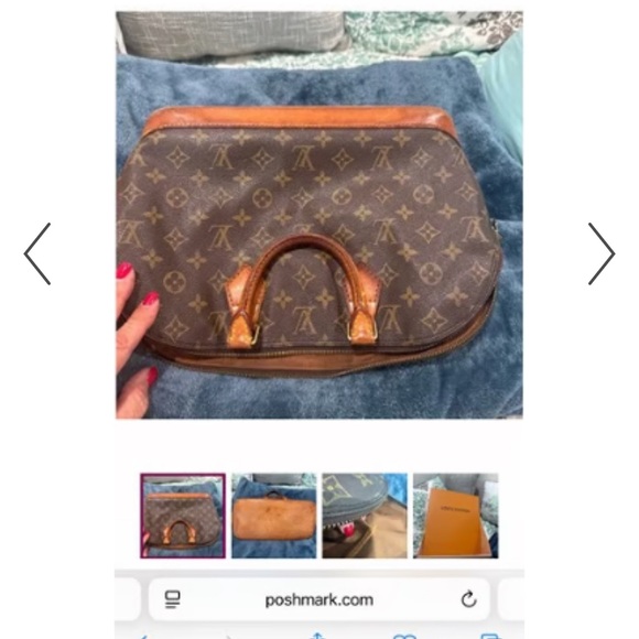 Louis Vuitton Brown Monogram Travel Bag - Picture 1 of 1